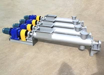 الناقل اللولبي الأفقي